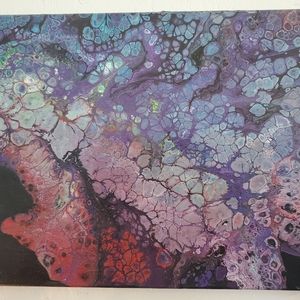 Fluid Art Abstract Art